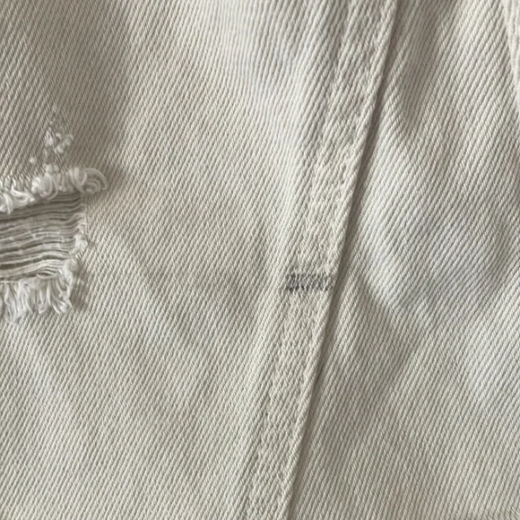 Free People Off White Jean Skirt - Picture 3 of 6